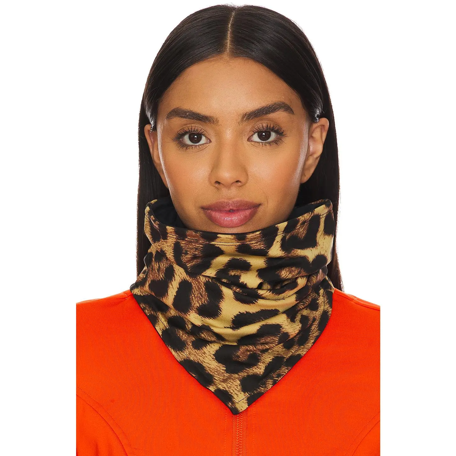 Goldbergh Ocelot Jaguar Neckwarmer in Jaguar