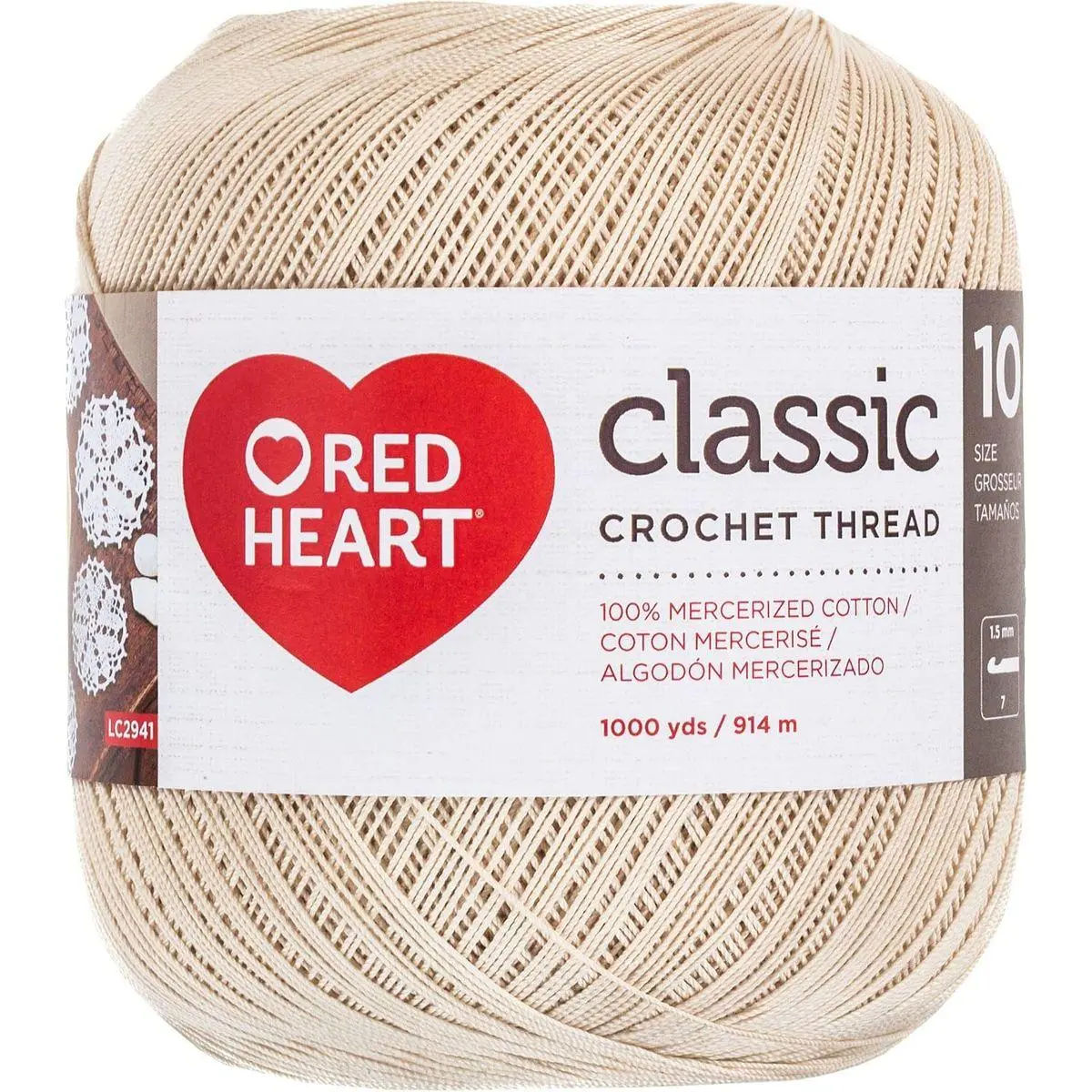 Crochet Thread Special 1 Pack of Crochet - Cotton - Size 10-1000 Yards - Knitting/Crochet