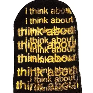 i think about it all the time beanie