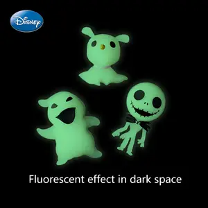 1PC Disney Officially Licensed The Nightmare Before Christmas Fridge Magnets - Zero Character DIY Magnetic Set for Locker Refrigerator Whiteboard Cabinet Office Kitchen Blackboard, Fluorescent Color Changing Gift for Fans