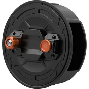 Lightweight Aluminum Tie Wire Reel Quick-Lock and Release Mechanism, Tie Wire Stripper Designed for 12-18 Gauge Wires.Dual-Sided Rewind Knob for Left or Right-Handed Operation