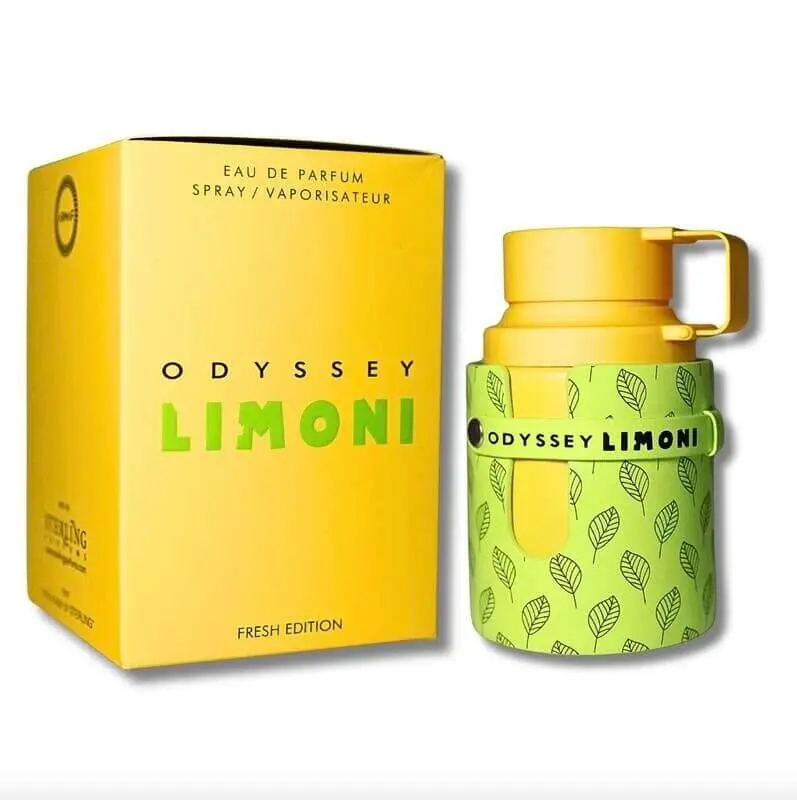 ARMAF ODYSSEY LIMONI EAU DE PARFUM 3.4FL.OZ Eau De Parfuma Eau De Perfum