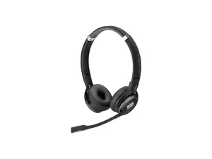 EPOS Sennheiser SDW 60 HS 1000633 Binaural On-Ear DECT Wireless Headset Black