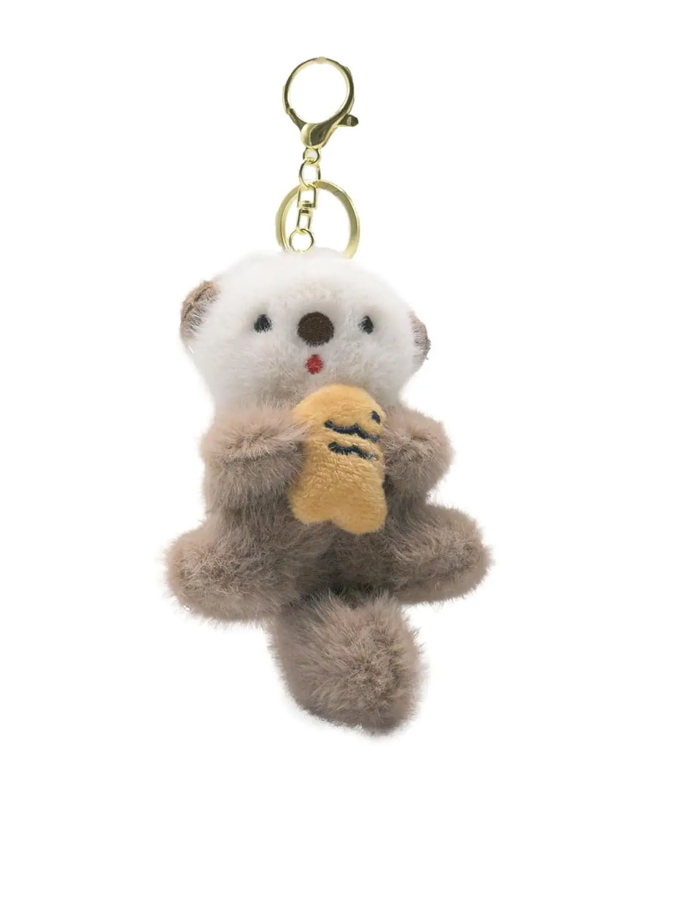 Cute Otter Keychain Pendant & Bag Accessories, Keychain Charms, Animal Lover Gift Idea, Perfect for Bags & Backpacks, Unique Design for Daily Use