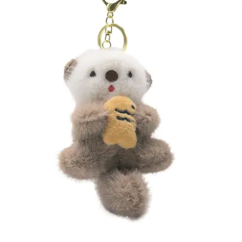 【Black Friday】Cute Otter Keychain Pendant, Kawaii Animal Charm, Animal Lover Gift Idea, Perfect for Bags & Backpacks, Unique Design for Daily Use