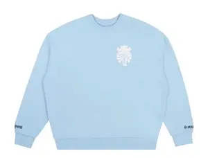 Chrome Hearts Miami Exclusive Dagger Crewneck Blue