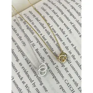 Interlocking Ring Necklace
