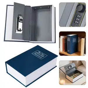 Hidden Book Money Safe Password Safe Box - Safe Dictionary Secret Storage Box with Combination Lock for Cash Jewelry,Small Deposit Box for Home Travel Dormitory Safes