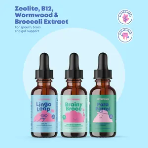 Learning & Gut Balance Trio – Lingo Leap + Para Patrol + Brainy Brocc | Daily Wellness Support