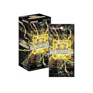 Japanese Yu-Gi-Oh Limit Over Collection: The Heroes Booster Box
