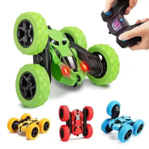 Remote Control Stunt Car, 360 Degree Rotating Stunt Car with Light, Off-road Remote Control Car Toy for Kids, Birthday Gift for Boys & Girls, RC Car, Rc Stunt Cars