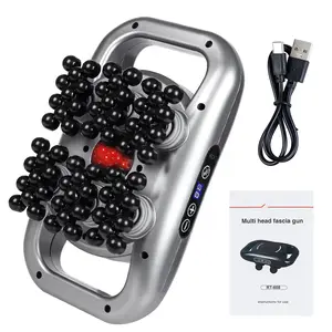 66 Head Fascia Gun Electric Muscle Massager, Portable Handheld Muscle Relaxer, Professional Home Travel Tool, Perfect Gift Idea, Usb Rechargeable Massagers