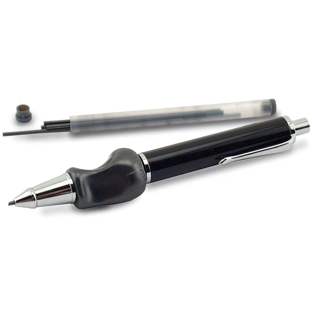 The Pencil Grip Ergonomic Handle Mechanical Pencil Set - 6 Inch Writing Stationery, Study Tools with Black Lead Refill, Pack of 1 for Legible Writing, Ergonomic Handle Pencils