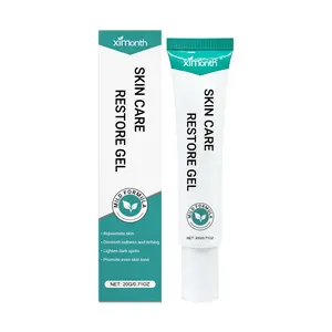 Skin Care Restore Gel, Mild Formula Soothing Face Gel, Deep Moisturizing Redness Relief, Fade Dark Spots Even Skin Tone, Sensitive Skin Friendly Repair Gel