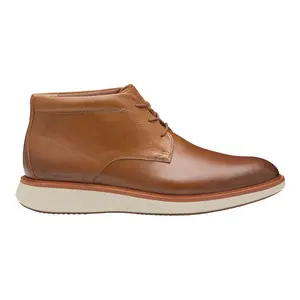 Johnston & Murphy Mens Xc+ Parker Round Toe Chukka Casual Boots Ankle - Brown
