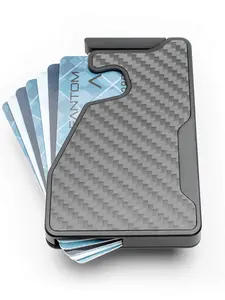 Magnetic Aluminum Alloy Card Holder, Stylish Magnetic Accessory for Cards & Coins, Durable Lightweight Design, Perfect Gift Idea