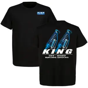 King Off Road Racing Shocks Shirt, Suspension Graphic Tee, Off Road Fan Apparel, Gift for Truck Lovers, Mechanics, Desert Racing Fans, Dad, Husband