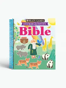 Brain Games - Sticker Activity: Bible (For Kids Ages 3-6)