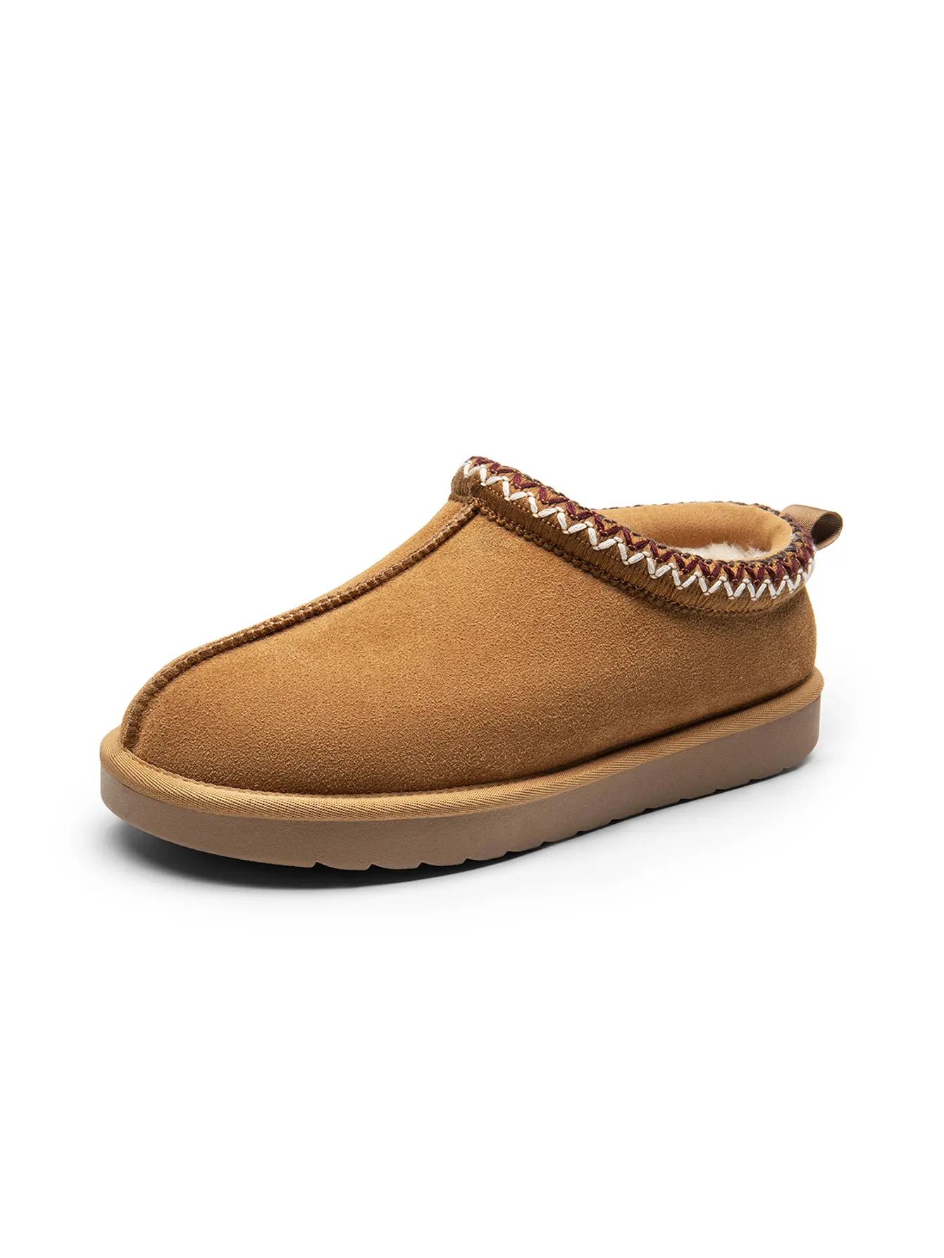 Dream Pairs [FuzzyEasy] Women's Casual Slip-on Plush Suede Clogs - Indoor-Outdoor Winter Warm, Chic, Fluffy Silky, Fake Fur, Leather Nail Accent, Arch Support, Latex Foam Cushion, Classic Suede Upper, TPR Outsole Walking Shoes, Fake Fur Women's Clogs