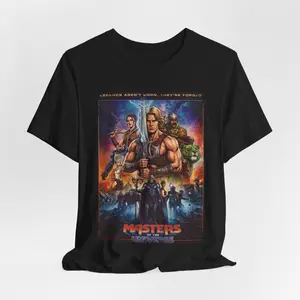 Masters of the Universe Classic Vintage Superhero Graphic Tee — Soft & Comfortable Unisex Movie T-Shirt for Everyday Wear