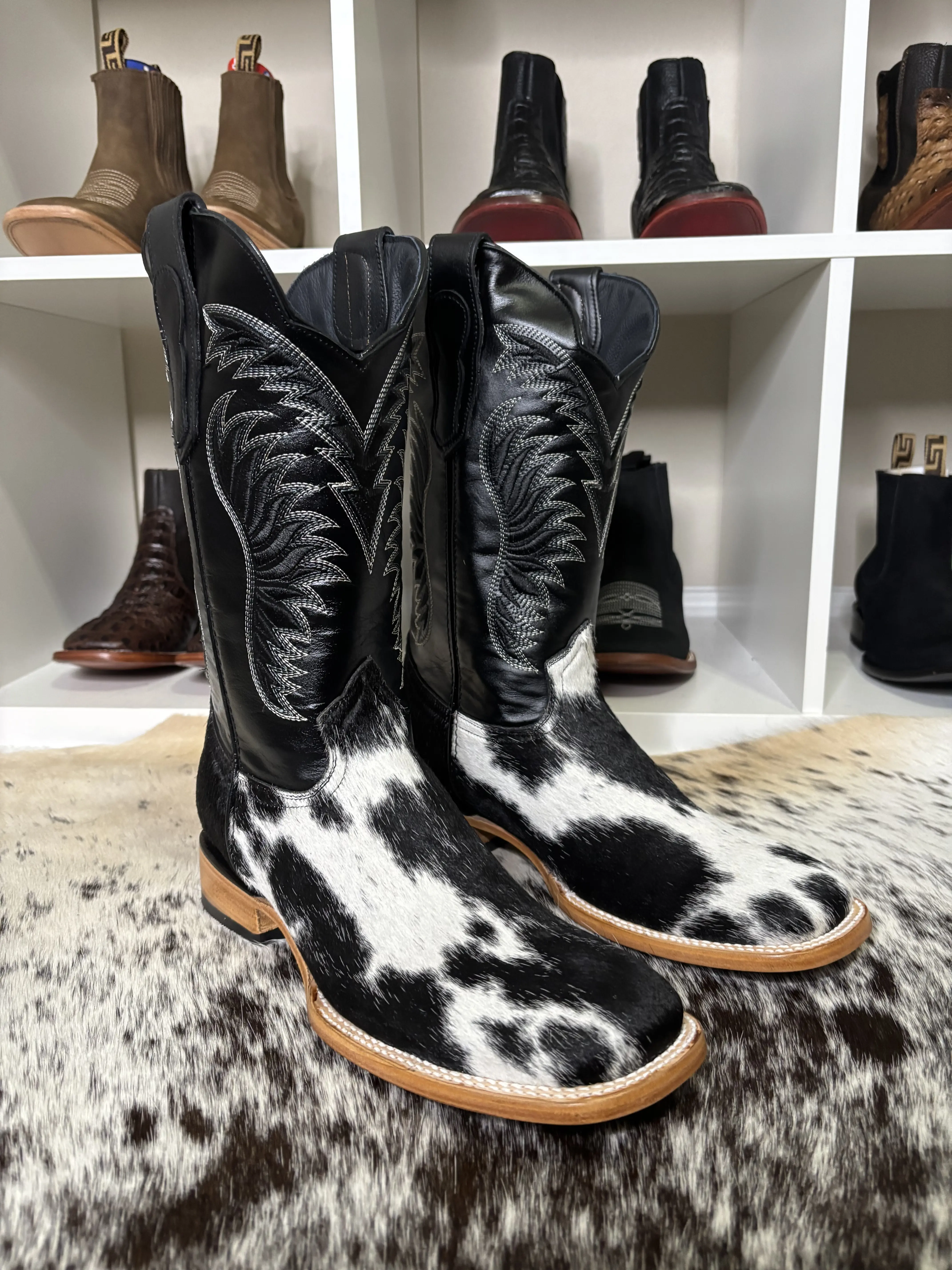 Mens Cow Hide Boots Each Pair Is Unique True To Size