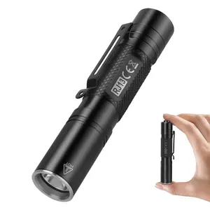 Rechargeable High Performance LED Flashlight, Portable Pocket Flashlight, Handheld Flashlight for Outdoor Camping Hiking
