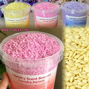 The Scent of Luxury & Comfort 🌸 Laundry Beads Scent Booster Long Lasting Fragrance Camellia Scent Sakura Scent Blooming Floral For ANY Fabric!✨ All-in-One Softener + Long Lasting Freshness! Scented Laundry