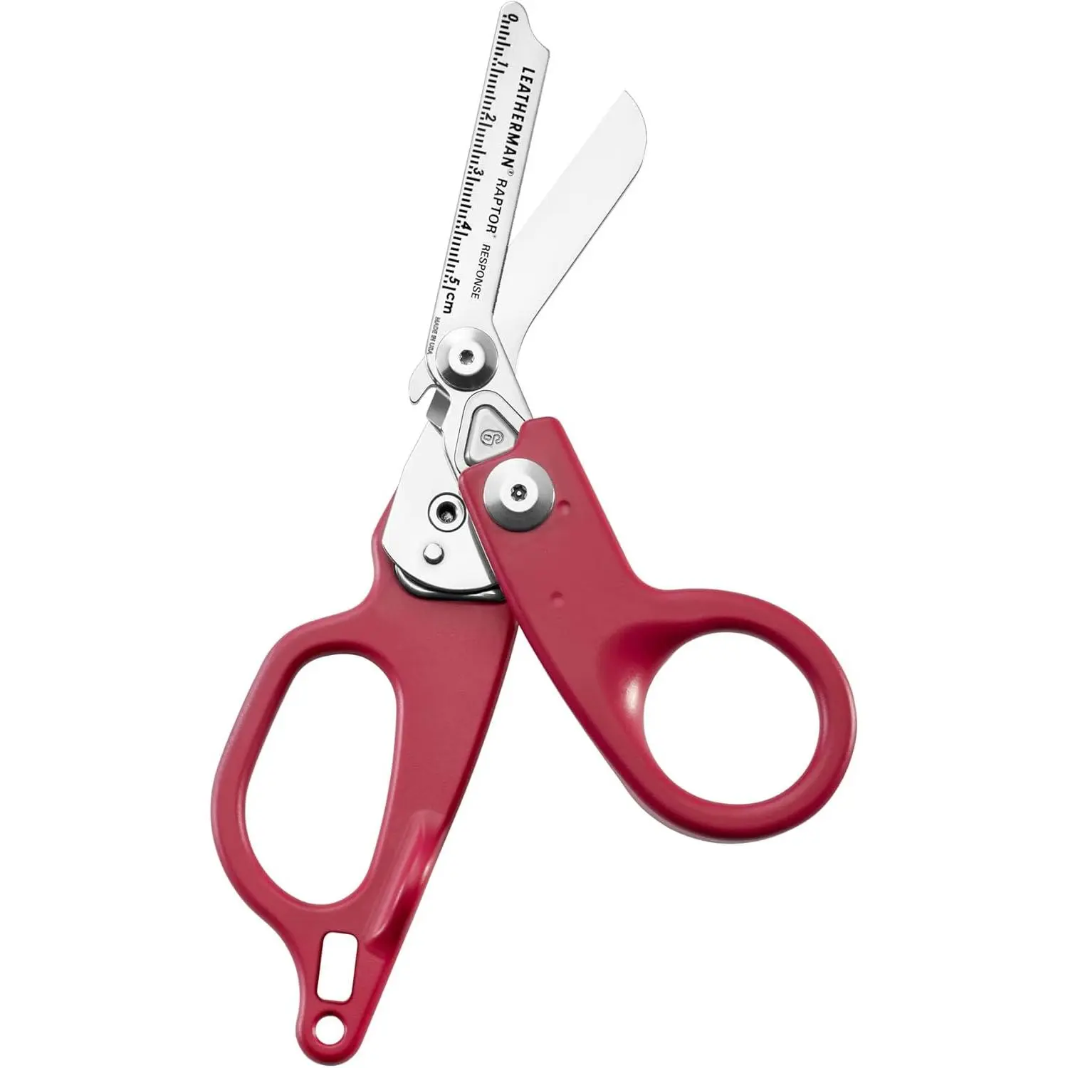 Crimson Raptor Response Emergency Response Shears - 4 Essential Tools Including Ring Cutter, Oxygen Tank Wrench, Ruler, 420HC Stainless Steel, Compact, Made in the USA