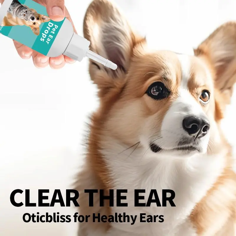 Dog Ear Cleaner Solution for Dogs and Cats, Helps Remove Ear Wax, Dirt and Debris, Reduces Ear Odor, Soothes Itchy Ears, Gentle Non-Irritating Formula for Daily Ear Care and Healthy, Fresh Ears.#TikTokshopBlackFriday
