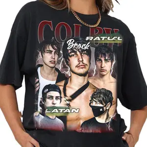 Colby Brock Vintage Shirt - Stylish Unisex Tee For Fashion S Cotton Menswear