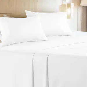 Luxley 4 Piece Microfiber Bed Sheet Set