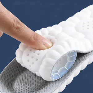 Insoles for Women Man,Cloud Soles for Men Women,4D Cloud Soles for Men,Anti Fatigue, Shock Absorption, Foot Pain Relief