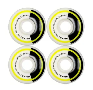 Quasi Skateboard Wheels 52mm Protothane Classic 83B White
