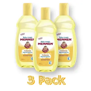 3. Baby Magic Mennen Cologne (3 Pack) Hypoallergenic 6.76 fl oz (Colonias Mennen para Bebe Hipoalargenica 200 ml) Fresca Fragancia