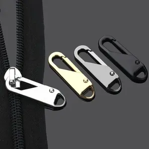 20 Counts Detachable Keychain Zippers for Crafts and Accessories,Universal Zipper Pull Heads for Quick Fix Repair,Creative Replacement Zipper Pulls.