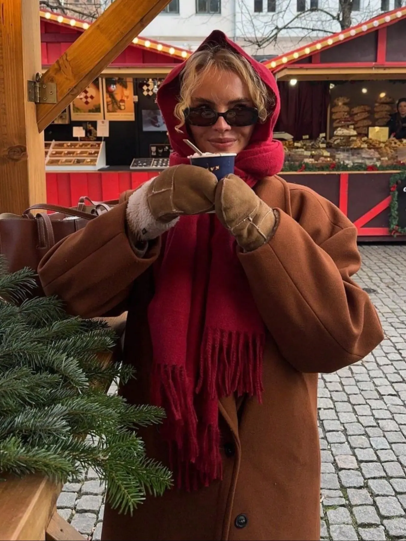 Women's Fashion Winter Scarf, Thick Warm Imitation Cashmere Shawl, Windproof Plain Color Neck Warmer for Outdoor Use Winter Scarf Keffiyeh, Fluffy Soft Scarf, Casual Soft Scarf
