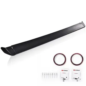 Heavy Duty PP Plastic Rear Tailgate Spoiler Protector Fits 99-06 Chevy Silverado GMC Sierra 1500 Fleetside Bed, OEM Style Exterior Styling Upgrade