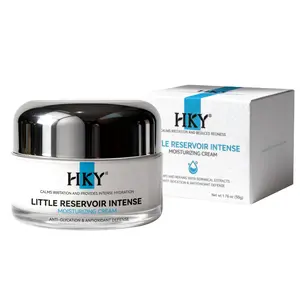 HKY Little Reservoir Intense Moisturizing Cream - Face Moisturizer with Tremella Mushroom (Nature's Hyaluronic Acid) & Panthenol - Deeply Hydrating & Calming Barrier Repair for Dry, Sensitive Skin, 1.76 oz