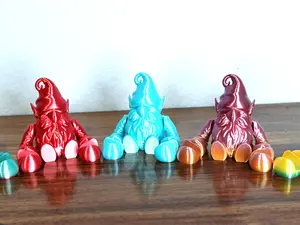 3D Printed Gnome Phone Holder - Gnome Design, Durable and Stylish, Perfect for Phone and Tablet Use