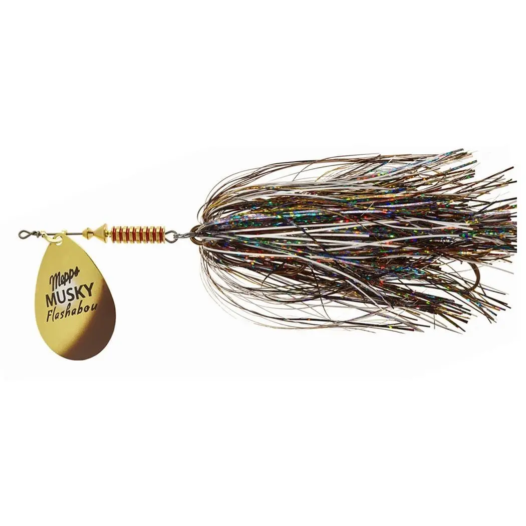 Mepps Musky Flashabou Baitfish Series Bucktail - Single Blade