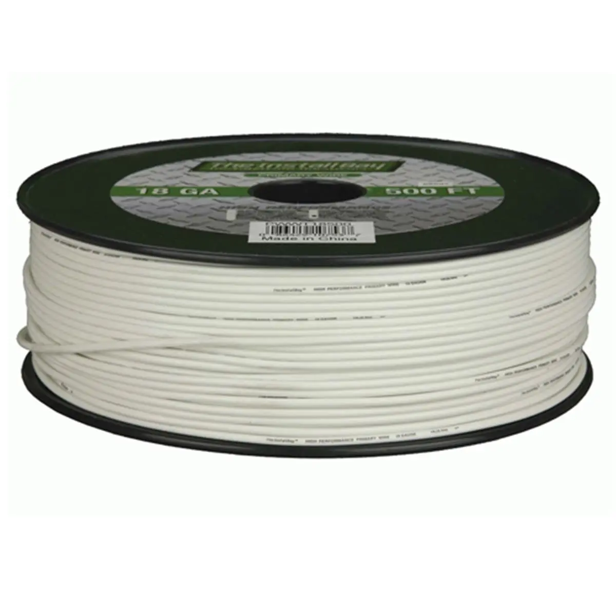 Metra 16 Gauge Primary Electrical Wire - White Multi-Conductor, 500 ft Long Length Spool Pack, Install Bay PWWT16500