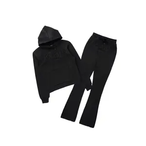 Mikassa 2.0 Black/Black Super Stacked Track Set