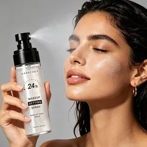 CARAT KEY Styling Spray, Makeup Setting Spray Finishing Spray Oil Control Setting Spray, All Day Wear Waterproof Makeup Fixer, Hydrating Refreshing Soothing Finishing Spray Moisturizing 3.38fl.oz, Long Lasting Spray