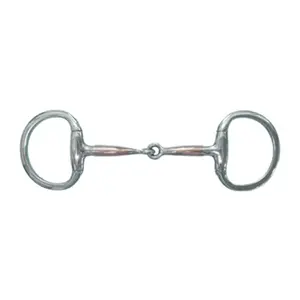 Jacks 20139-5-3-4 Stainless Steel Copper Overlay Eggbutt Snaffle Bit - 5.75 in.