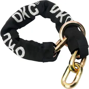 Maximum Heavy Duty Security Chain 2.6 ft x 1/2 in Thick, Hardened Alloy Steel Chain, Cut Proof Chain For Motorcycles,E-Cargo Bike,Garage Security, Ultra Protection (No Lock)