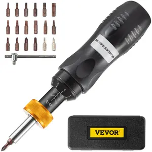 Father's Day Gift VEVOR Optics Torque Wrench Mounting Kit Handheld Torque Limiting Screwdriver 10-50 in-lbs-1in-lbs