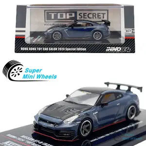 INNO64 1:64 Nissan GT-R R35 Nismo 2024 Top Secret Edition HK Toy Car Salon 2024