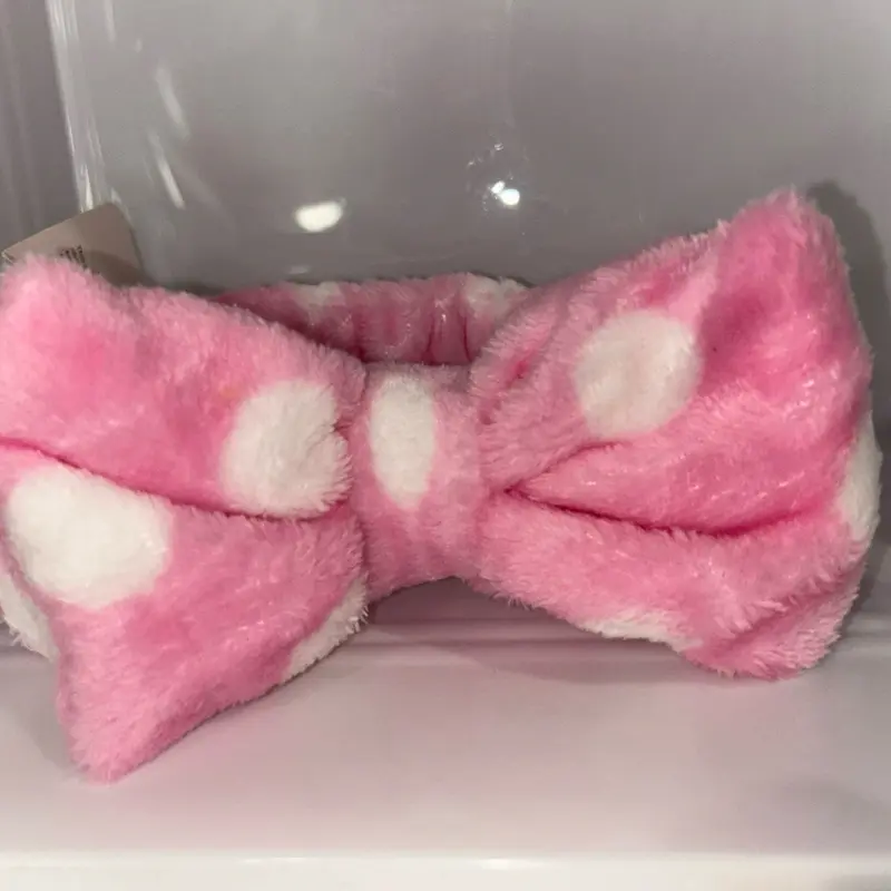 Light Pink and white beauty headband