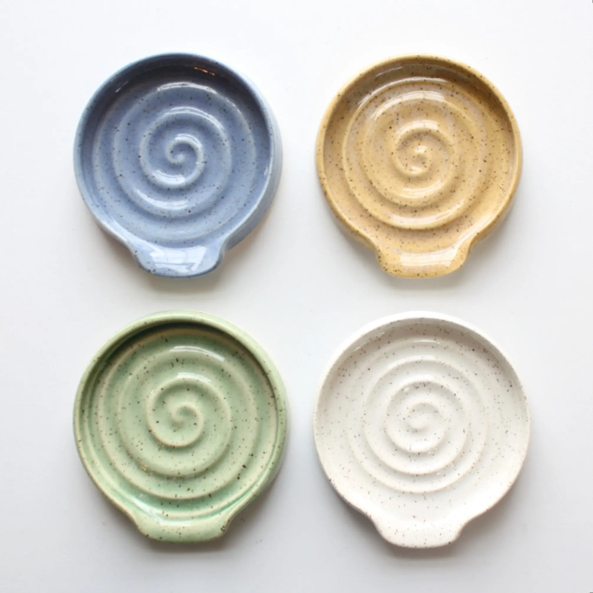 Handmade Pottery Spoon Rest