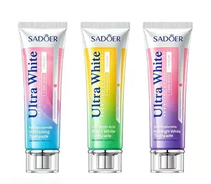 Mixed Flavors Toothpaste with Niacinamide Amino Acid Hyaluronic Acid Gentle Remove Surface Residues Improve Bad Breath for Daily Home Dental Care